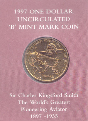 1997 B Australia $1 (Kingsford Smith) K000018